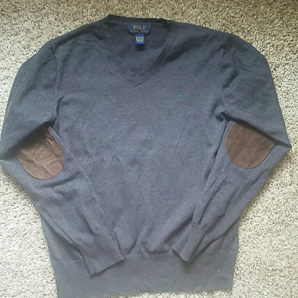 Boy's Polo Ralph Lauren gray sweater
